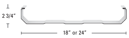 Trap Tee Profile with Dim